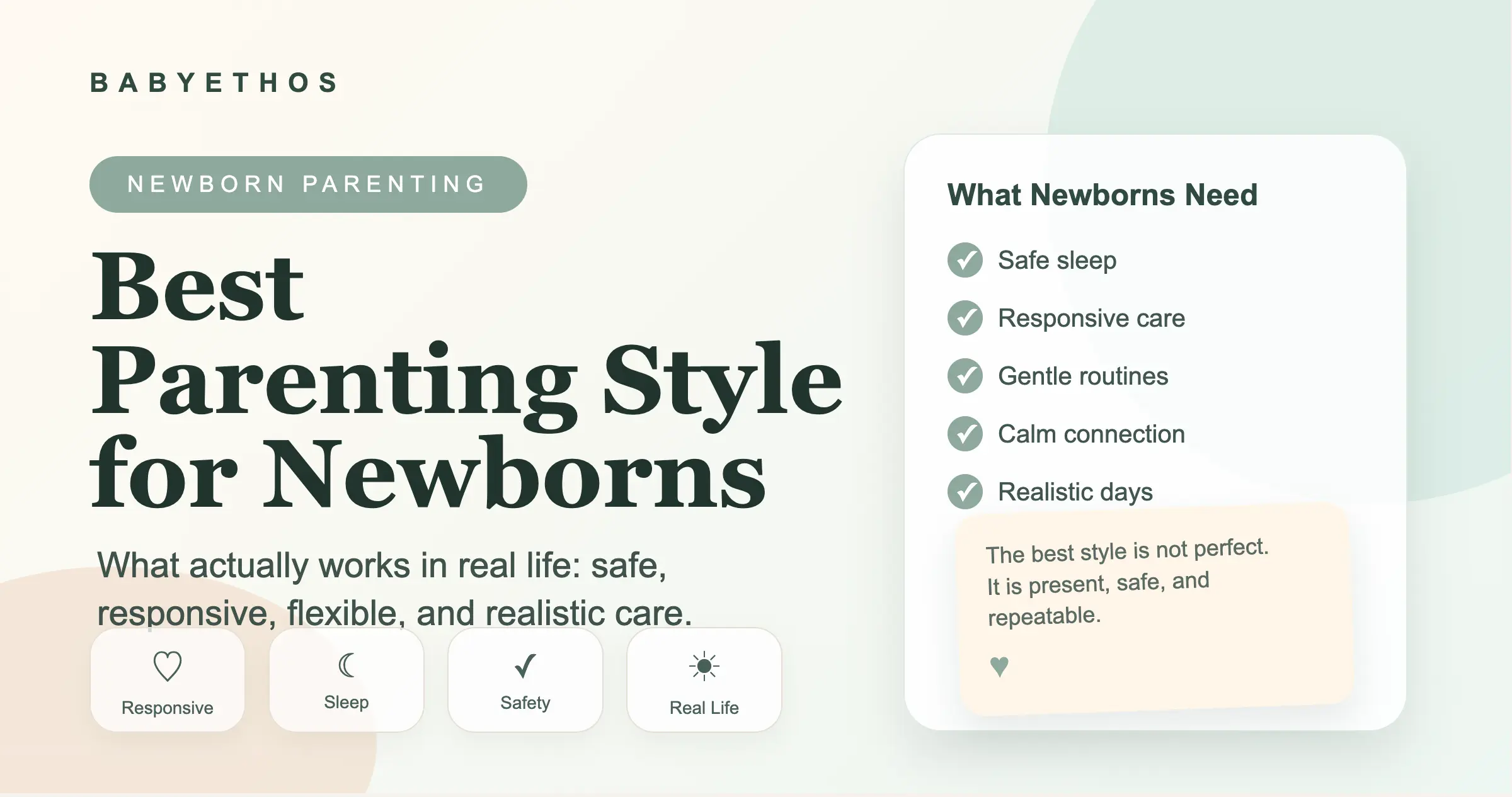best parenting style for newborns guide for new parents