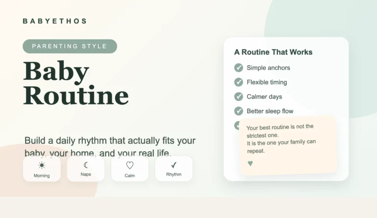 parenting style baby routine guide for new parents