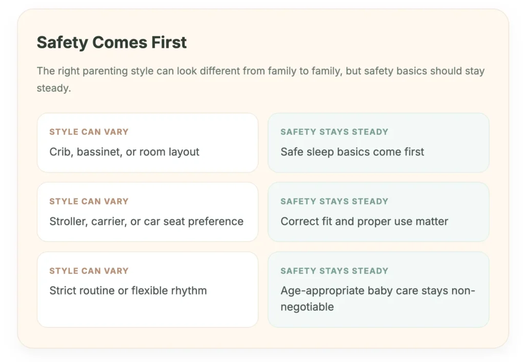 right parenting style safety first guide for new parents