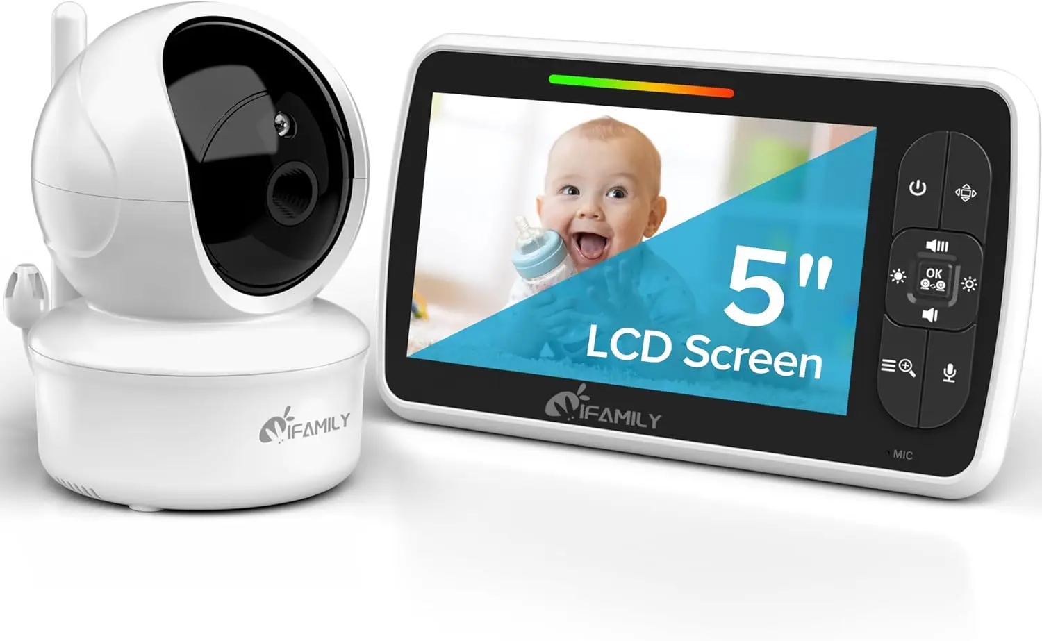 5 inch Video Baby Monitor