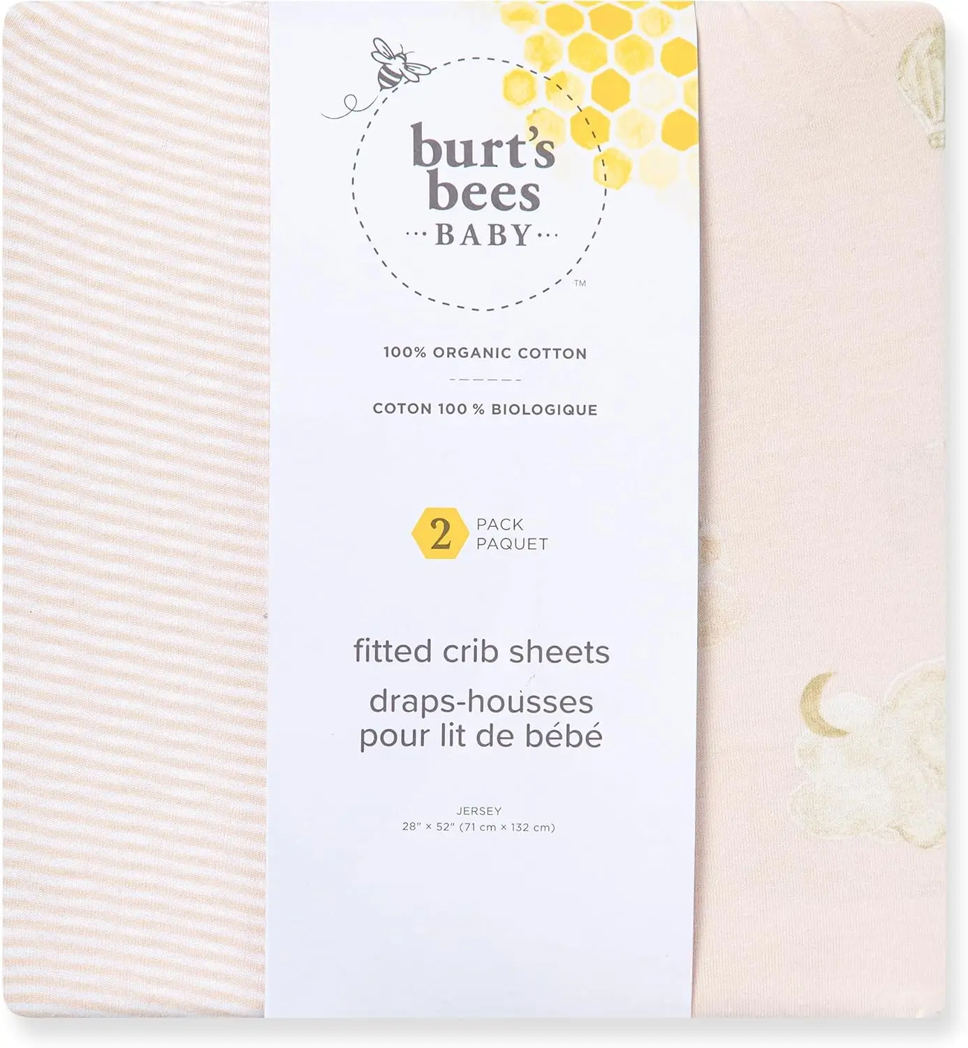 Burt’s Bees Baby Organic Cotton Crib Sheet