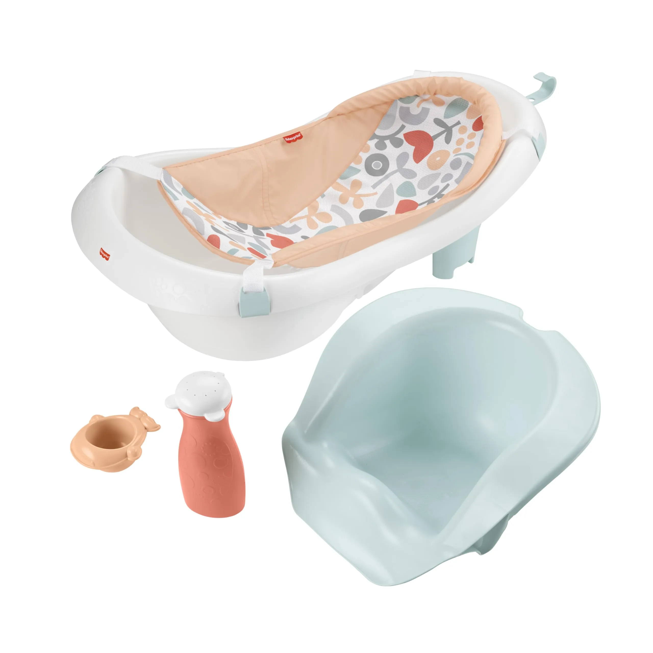 Baby bath tub for newborn bath essentials and supported baths