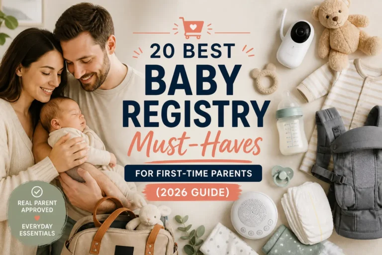 baby registry must-haves checklist for first-time parents
