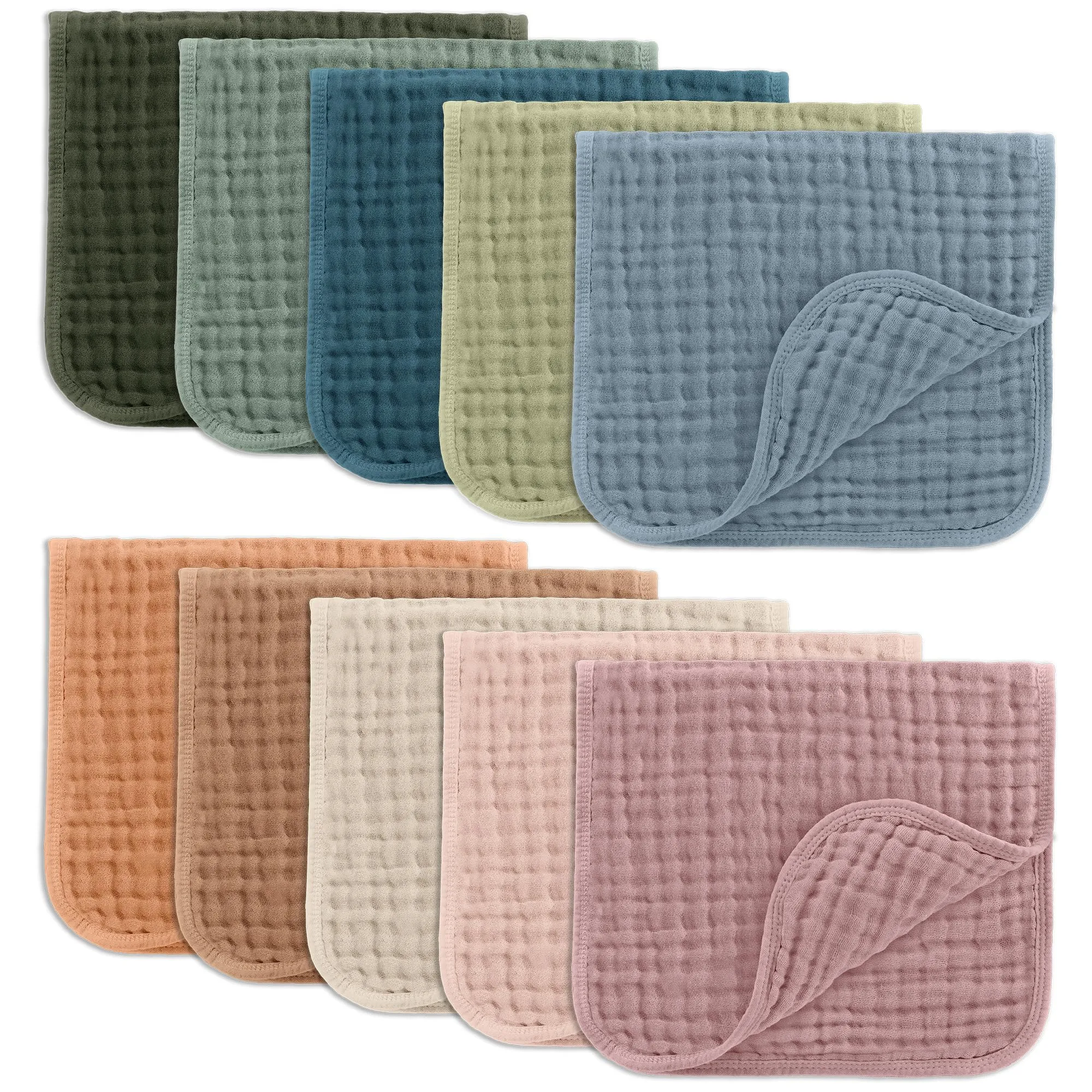 Burp cloths for newborn feeding essentials and spit-up cleanup