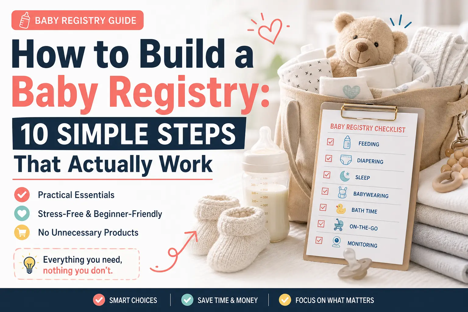 how to build a baby registry 10 simple steps for first-time parents